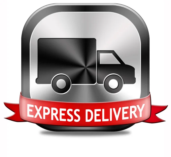 Express-Paketzustellung — Stockfoto