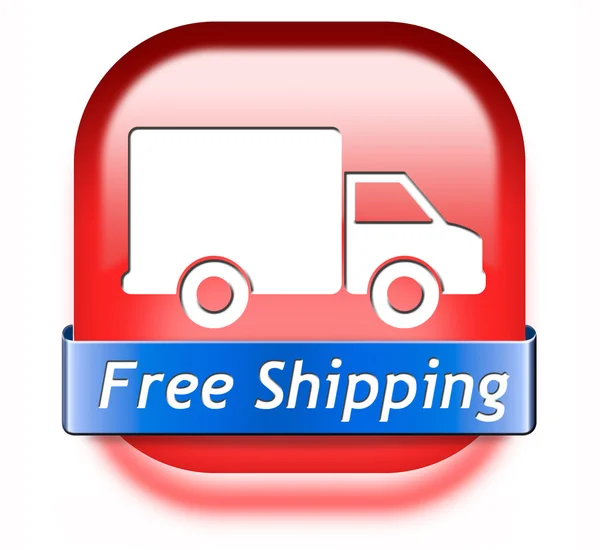 Free shipping package delivery — Stock Photo, Image