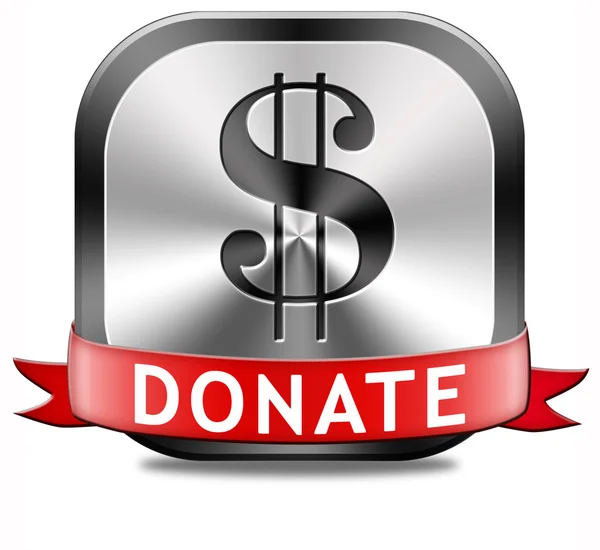 Donate charity — Stock Photo, Image