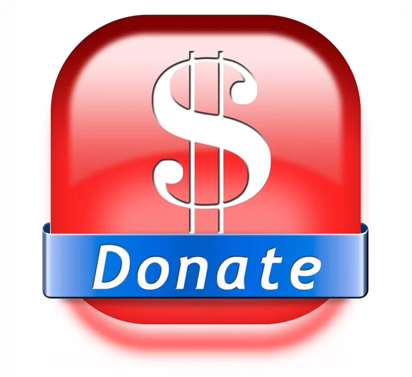 Donate charity — Stock Photo, Image