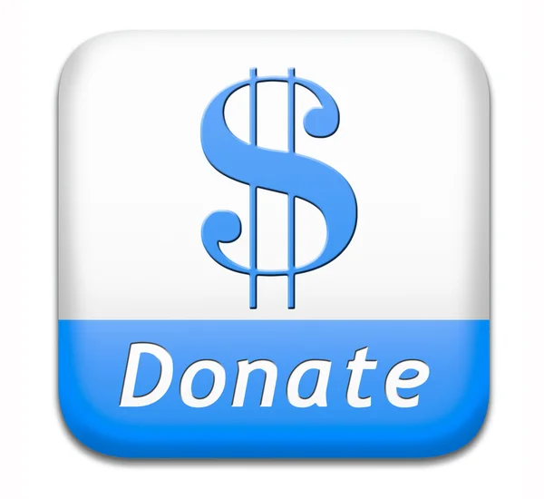 Donate charity — Stock Photo, Image