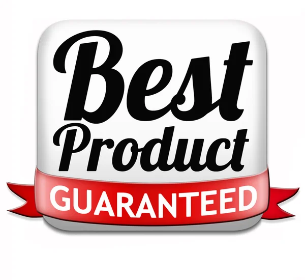 Best product guaranteed — Stock Photo, Image