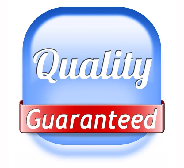 Quality guaranteed — Stock Photo, Image