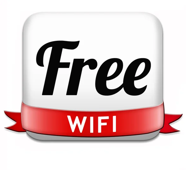 Wifi gratuito — Foto de Stock