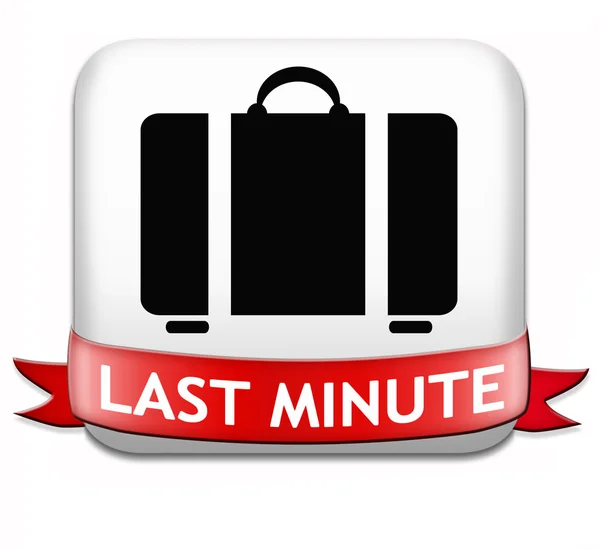 Last minute letenky — Stock fotografie