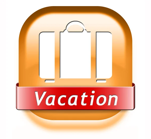 Vacation ticket — Stock Photo, Image
