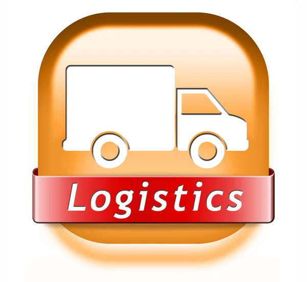 Logistika nákladní dopravy — Stock fotografie