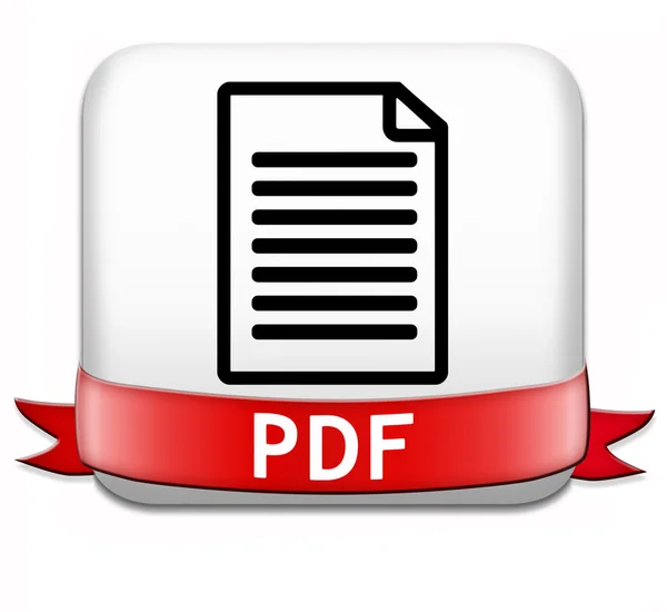 Archivo PDF — Foto de Stock
