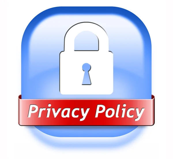 Informativa sulla privacy — Foto Stock