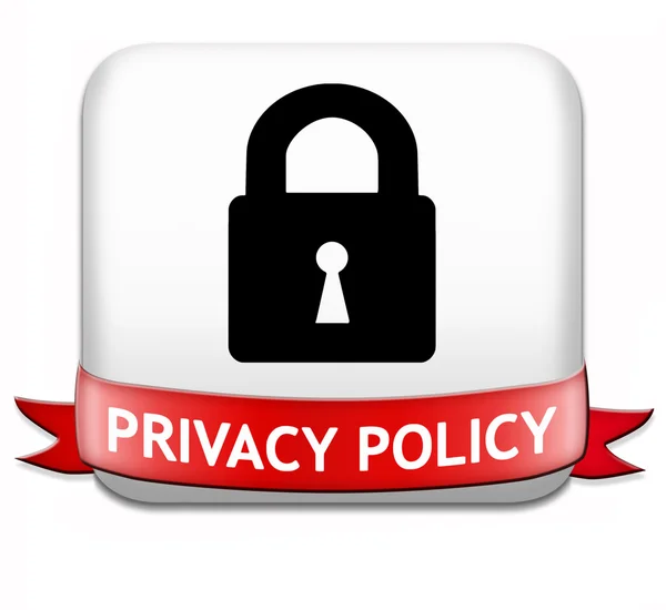 Informativa sulla privacy — Foto Stock