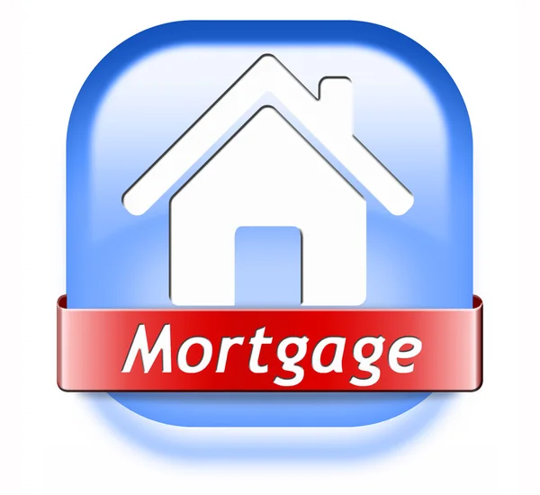 Botón hipotecario — Foto de Stock