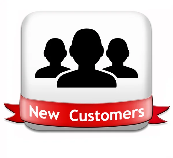 Yeni müşteriler — Stok fotoğraf