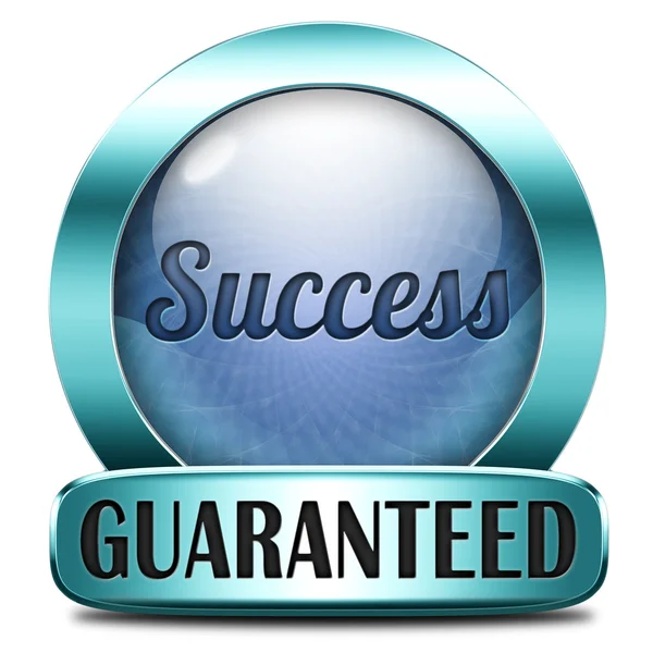 Success guaranteed — Stock Photo, Image