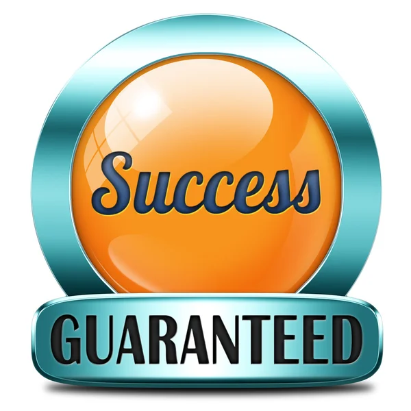 Success guaranteed — Stock Photo, Image