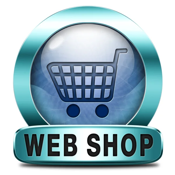 Webshop — Stockfoto