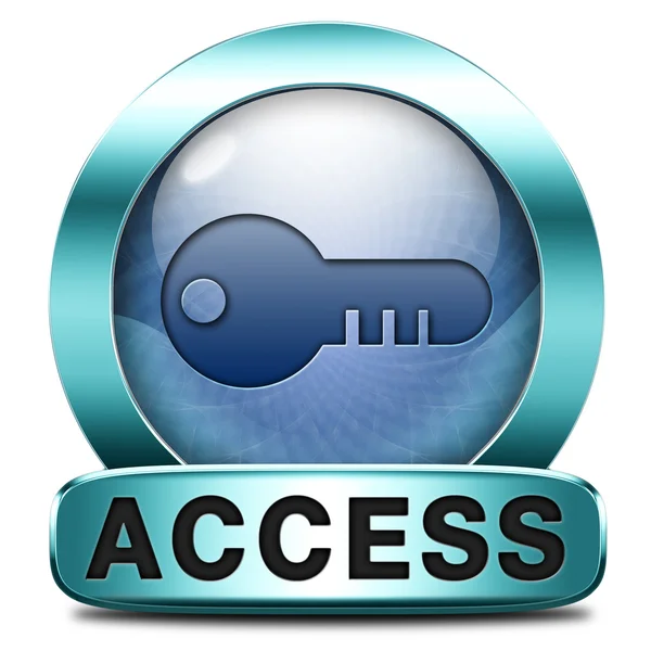 Icono de acceso — Foto de Stock