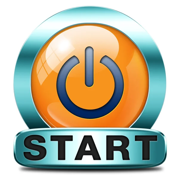 Start button — Stock Photo, Image