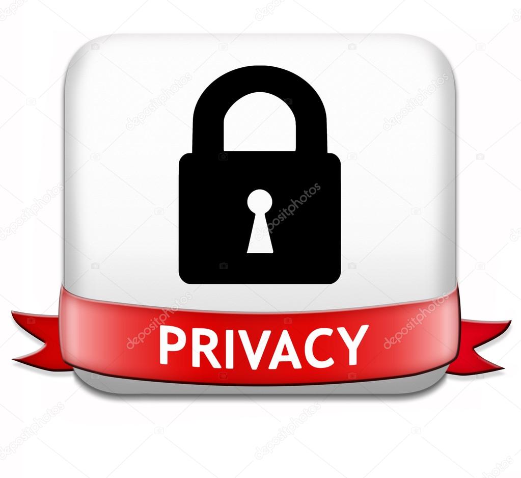 Privacy button