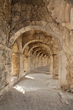 Antalya aspendos amfi tiyatro.