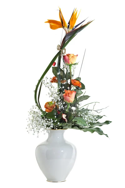 Vaas met bloemen. — Stockfoto