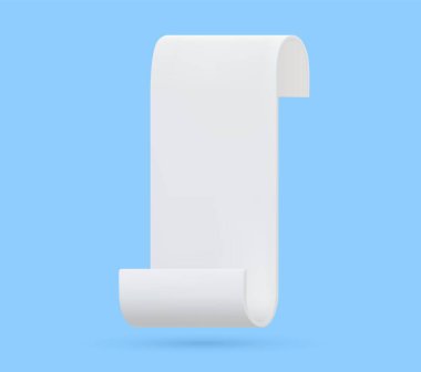 Çizgi film tarzıyla 3B kağıt kaydırma