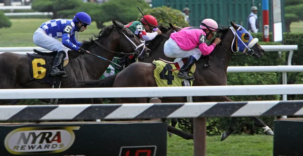 Winning a Turf Race — Stock Photo, Image