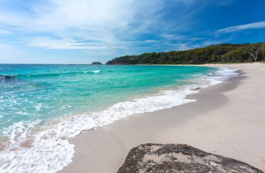 Cennet Bahçesi Avustralya 'daki Idyllic kumsalı.