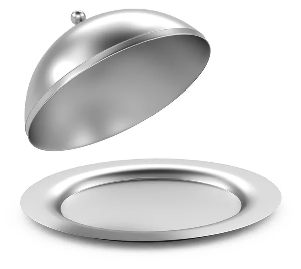 Restoran cloche om beyaz