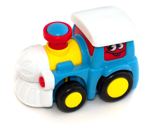 Trem de brinquedo infantil — Fotografia de Stock