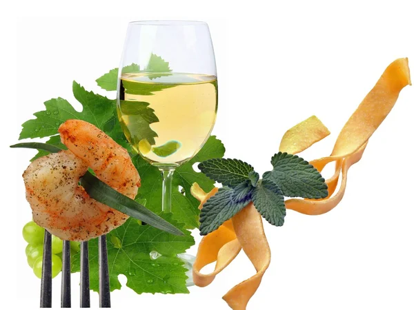 Vino blanco — Foto de Stock