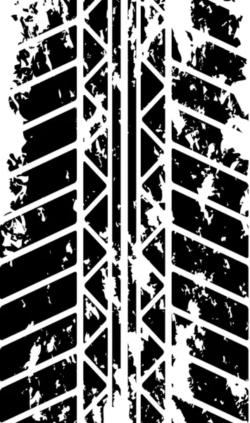 Tire track — Stock Vector