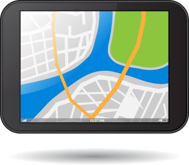 tablet pc ile harita