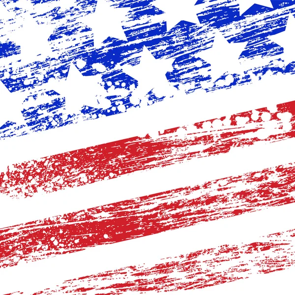 Grunge USA Flagge — Stockvektor