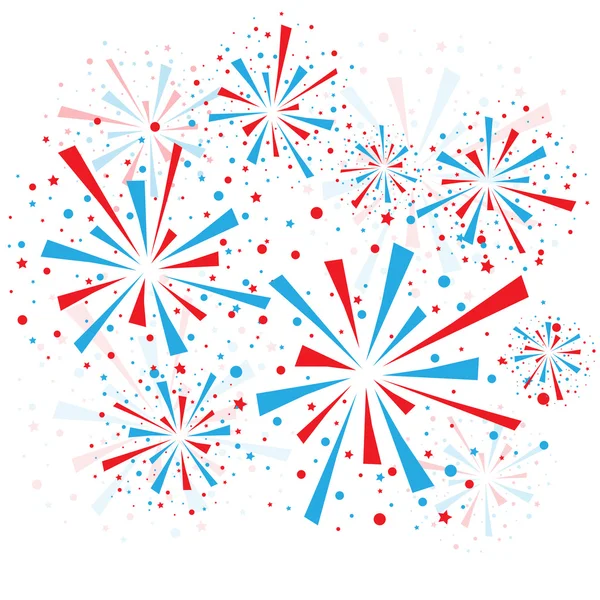 Fireworks — Stock Vector