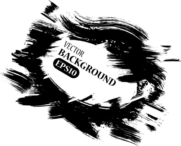 Grunge bannière avec texte — Image vectorielle