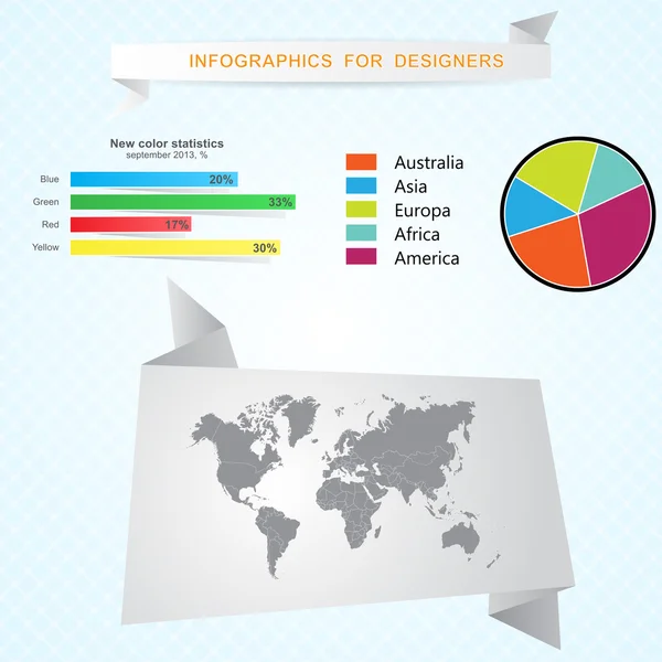 Infografika — Stock Vector