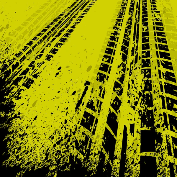 Opona żółty tło utworu — Wektor stockowy