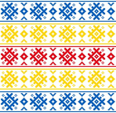 Süs çizgileri pürüzsüz renk deseni