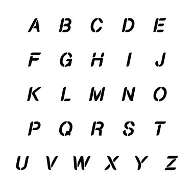 Özel yapım alfabe harfleri belirlendi