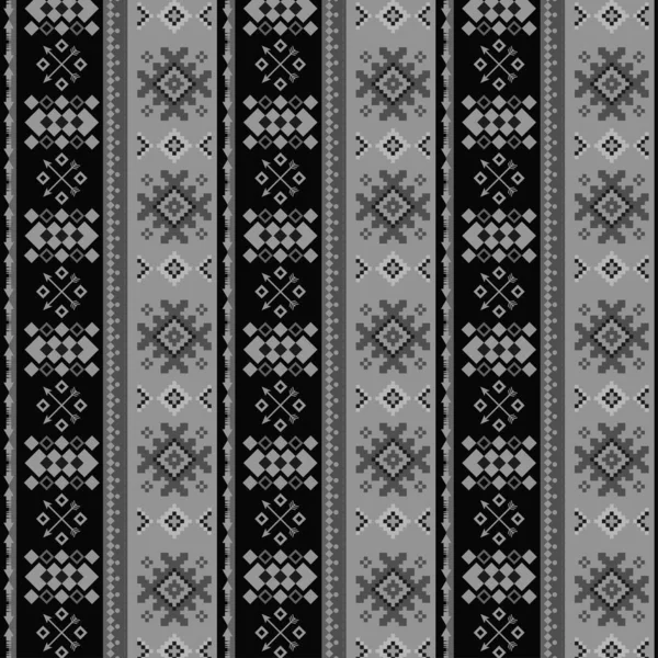 Patrón de diseño de cuadrados negros abstractos — Archivo Imágenes Vectoriales
