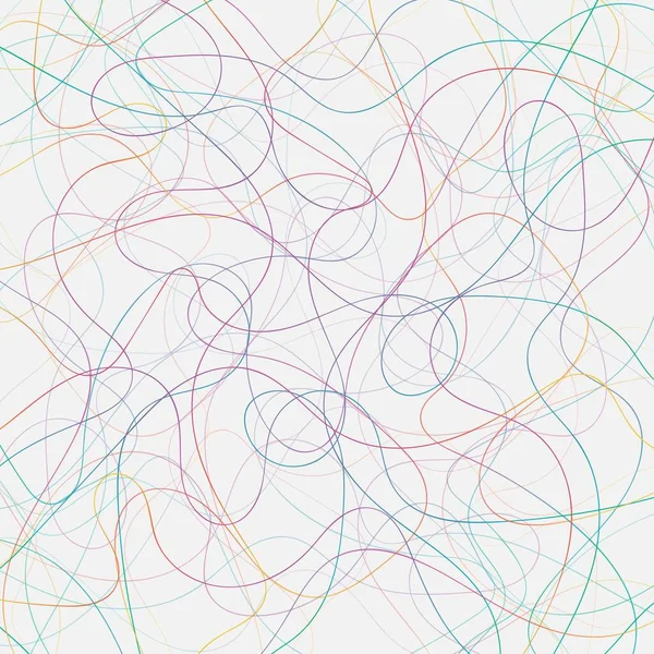 Абстрактные цветовые линии волна белые обои — стоковый вектор