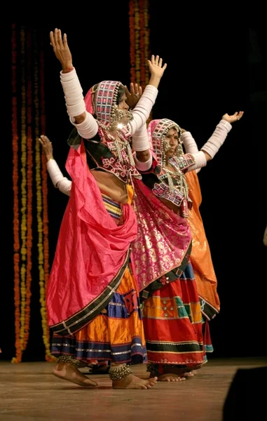 Lambadi Dance -tribal dance of adhra pradesh — Stock Photo, Image