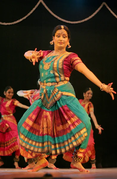 Smt Rajeswari sainath Bharatanatyam 수행 — 스톡 사진