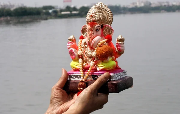Idolo di Lord Ganesha — Foto Stock