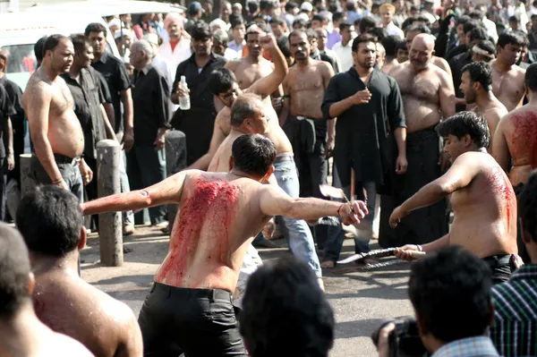 Bibi procession de Microsoft ka alam muharram Images De Stock Libres De Droits