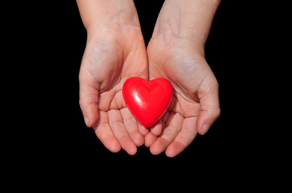 Руки с сердцем
