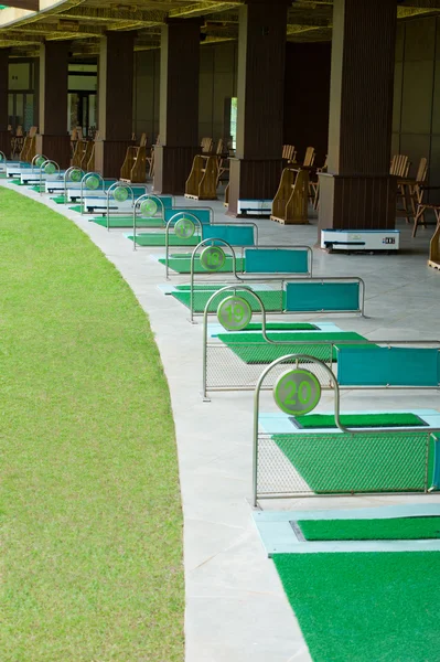 Modern driving range — Stock Photo, Image