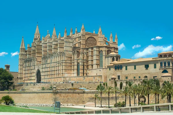 Katedrála v palma de Mallorca — Stock fotografie