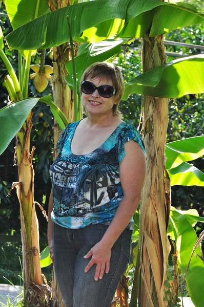 Sonrisa de plátano — Foto de Stock