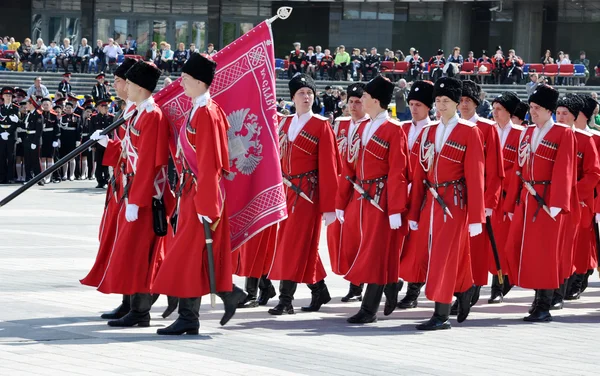 Cossack parade — Stock Photo, Image